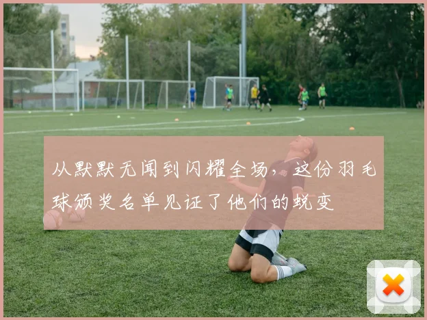 从默默无闻到闪耀全场，这份羽毛球颁奖名单见证了他们的蜕变