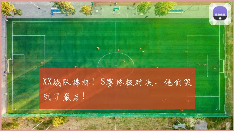 XX战队捧杯！S赛终极对决，他们笑到了最后！